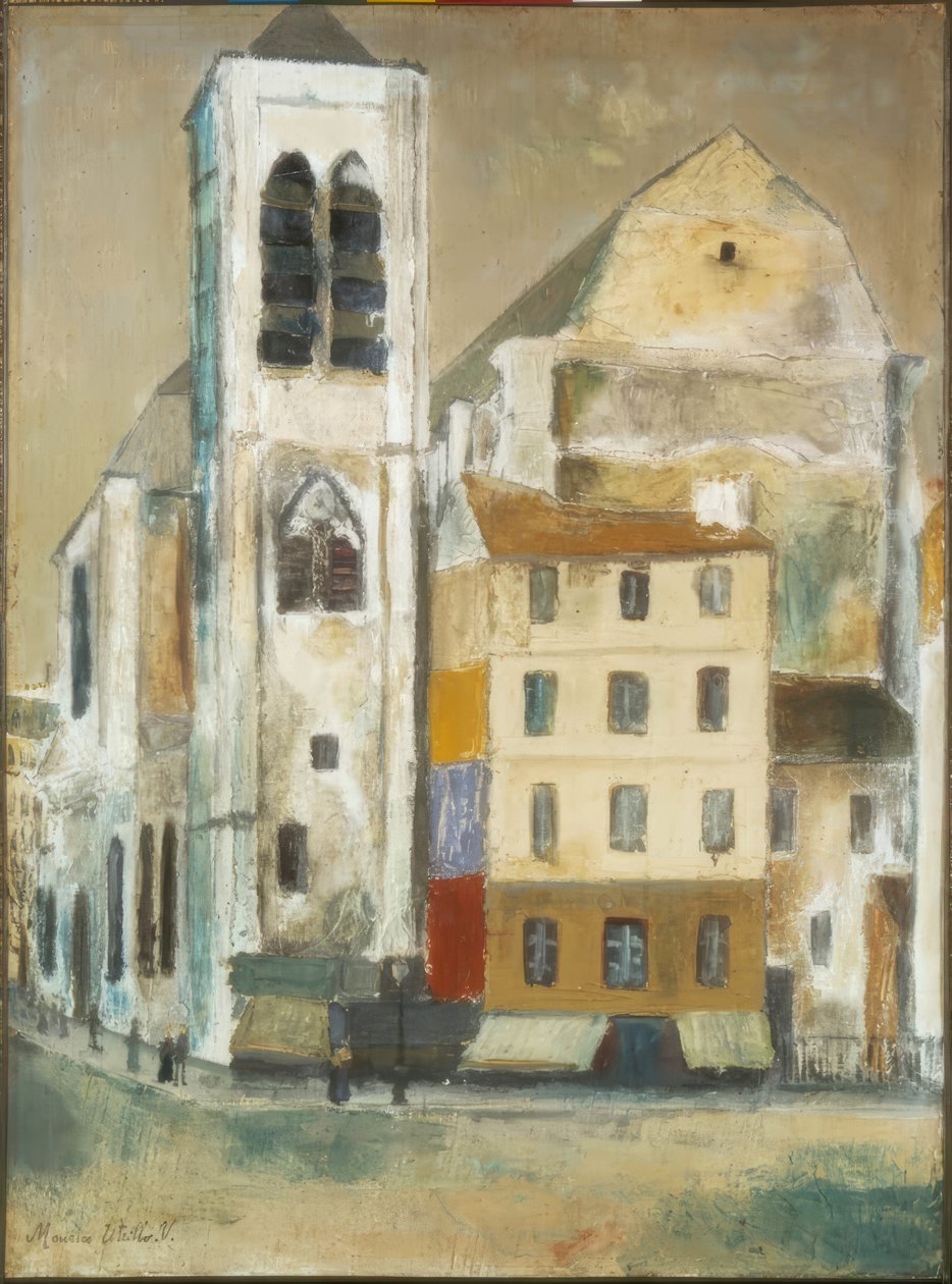 Saint-Nicolas-du-Chardonnet av Maurice Utrillo