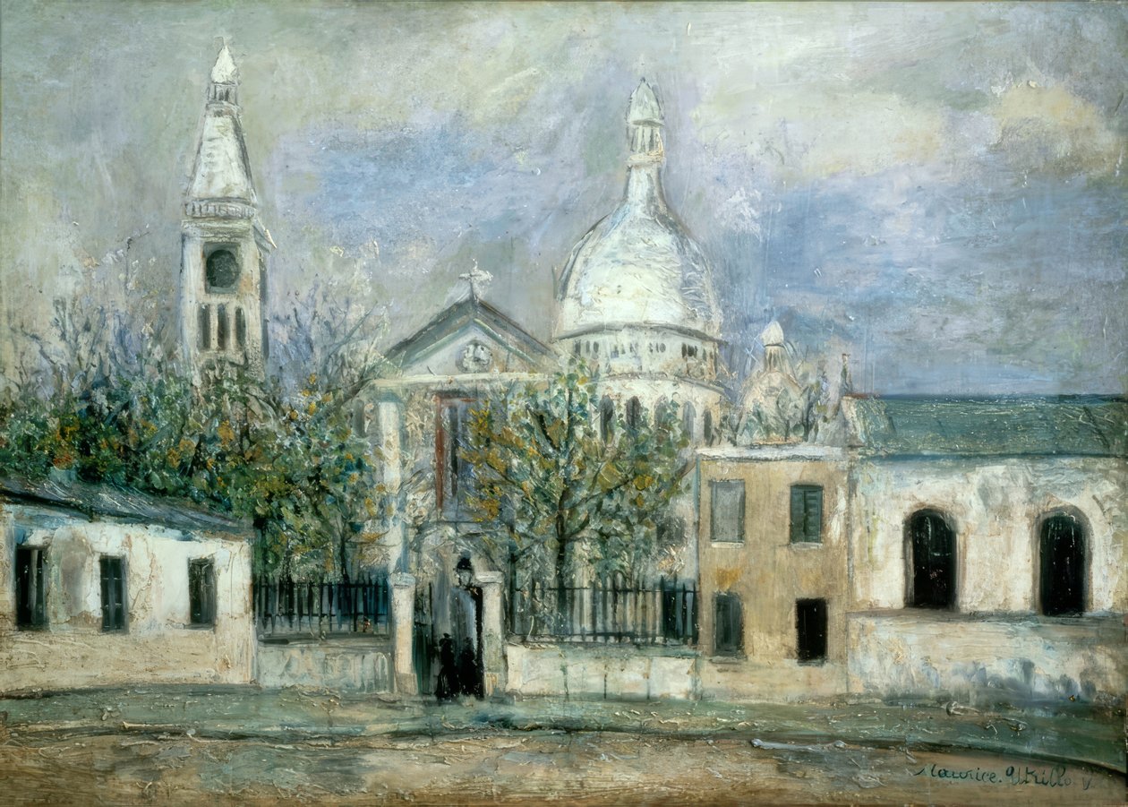 Saint-Pierre-de-Montmartre von Maurice Utrillo