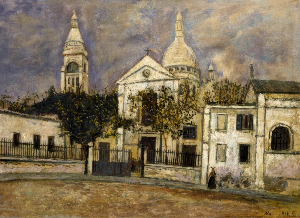 Saint-Pierre-de-Montmartre av Maurice Utrillo