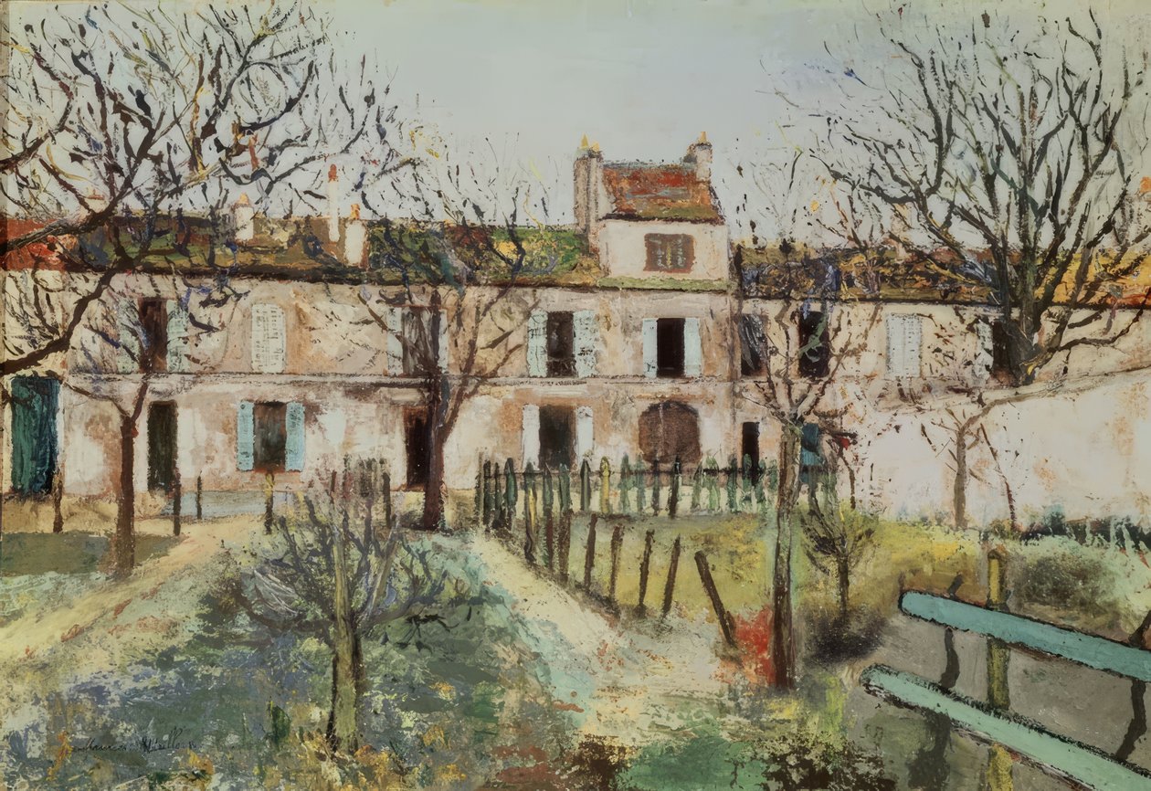 Hagen i Montmagny  av Maurice Utrillo
