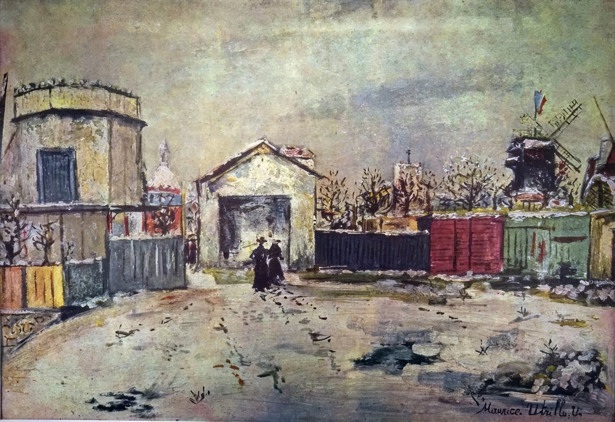 Filosofens tårn av Maurice Utrillo
