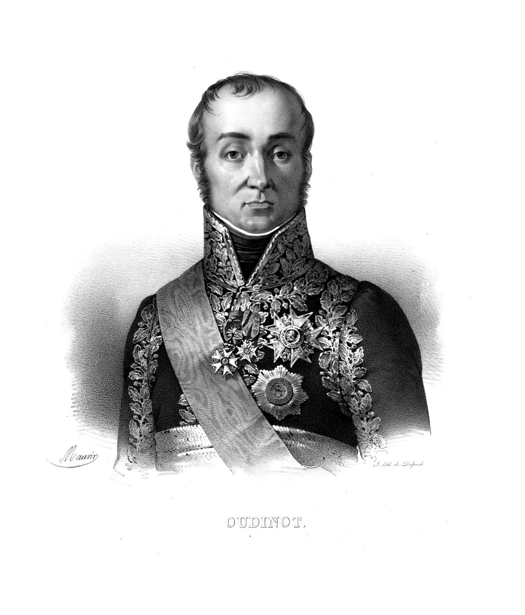 Nicholas Charles Oudinot, c1811 av Maurin