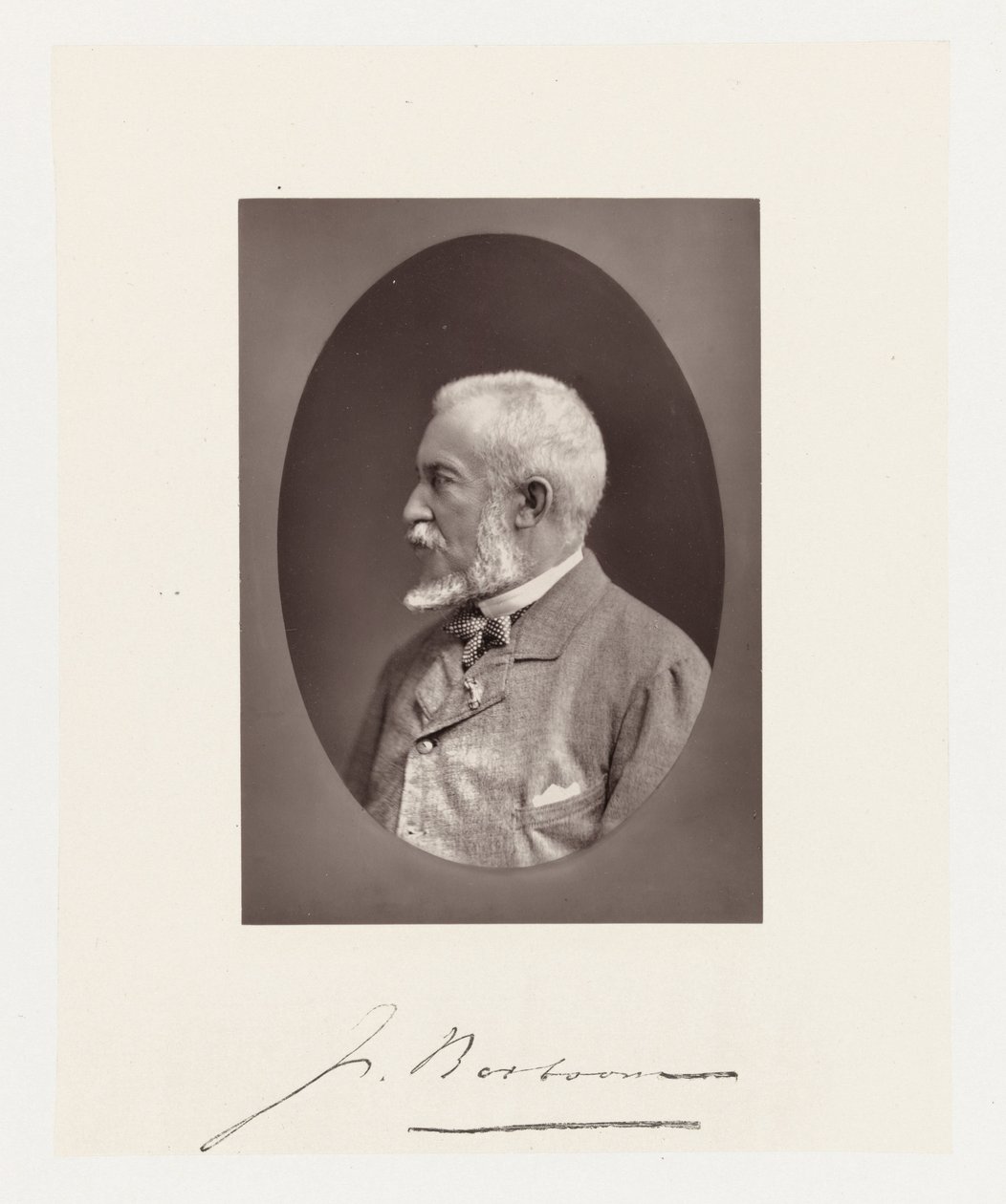 Portrett av Johannes Bosboom av Maurits Verveer (attributed to)