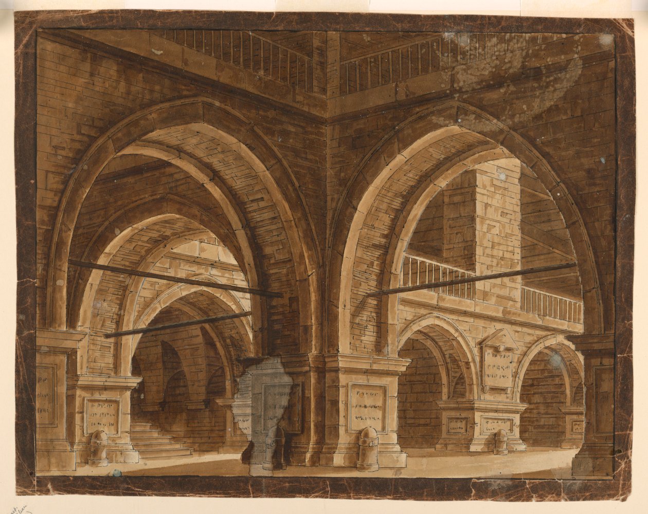 Scenedesign, Interiør i Storsal av Mauro Antonio Tesi