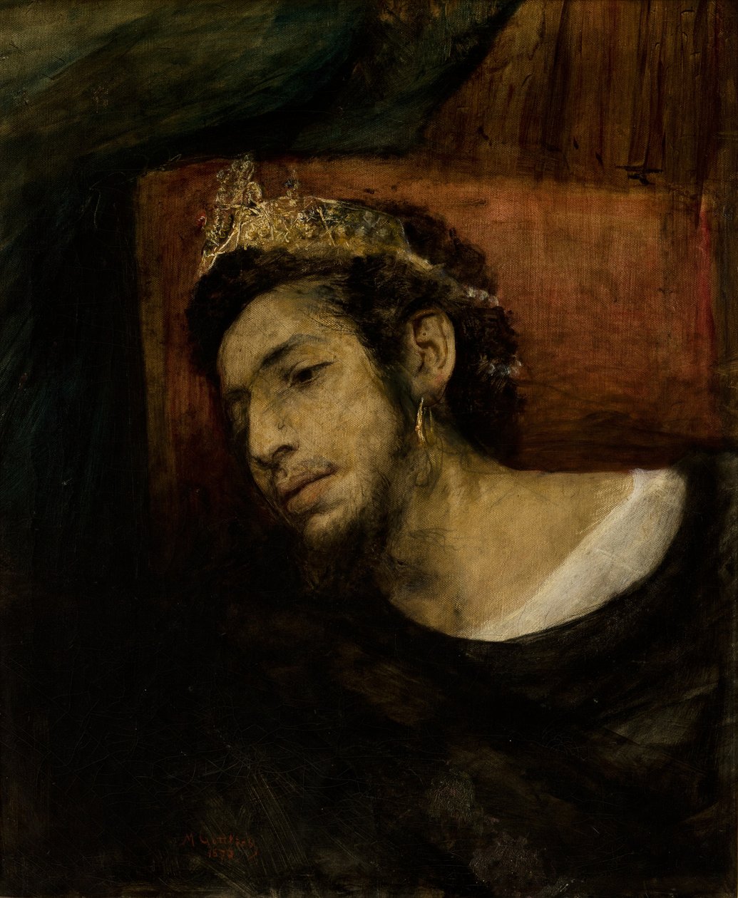 Ahasverus, 1876 av Maurycy Gottlieb