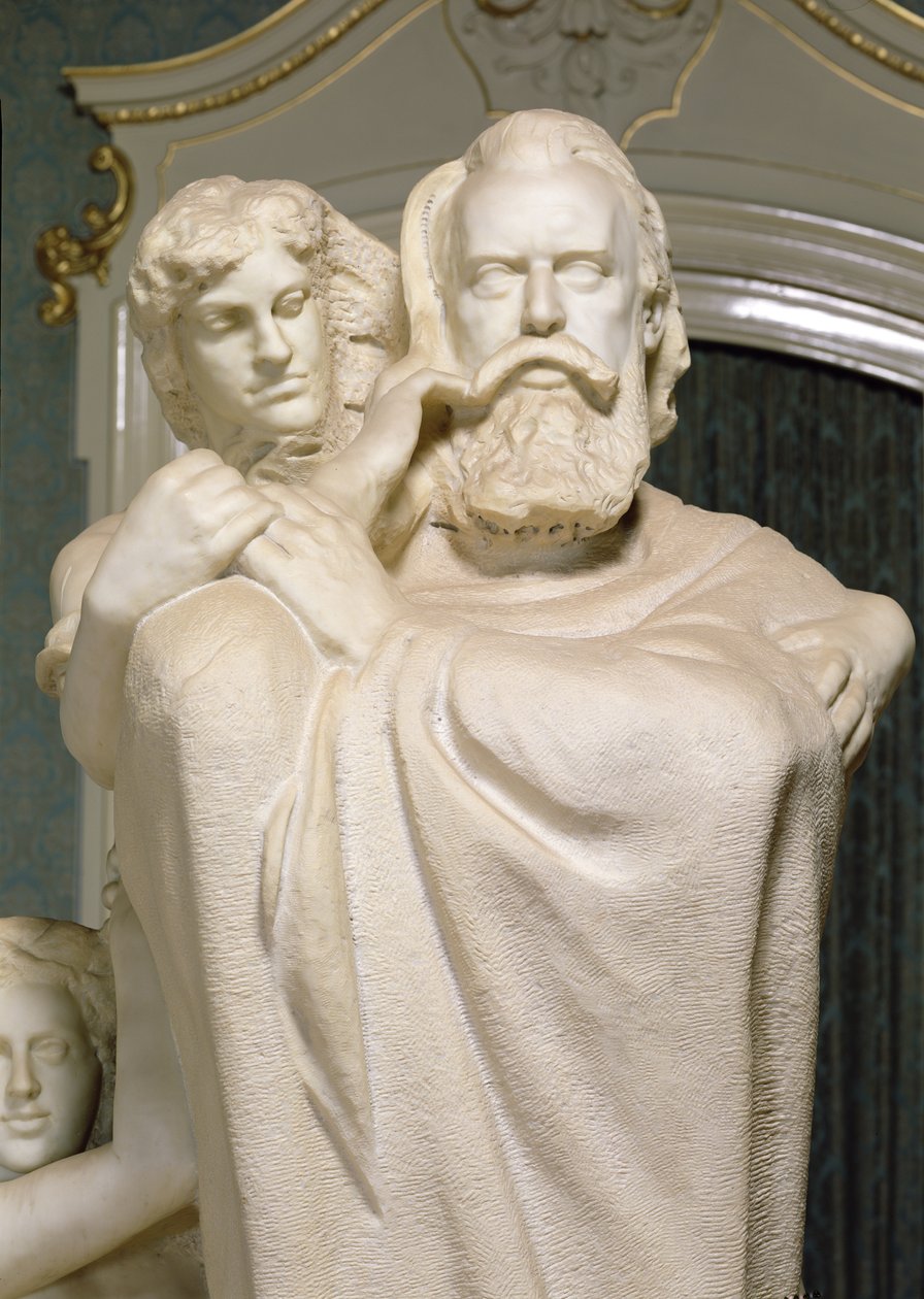 Dedikasjon til Brahms, 1909 (marmor) (se også 155042-44 og 155046-49) av Max Klinger