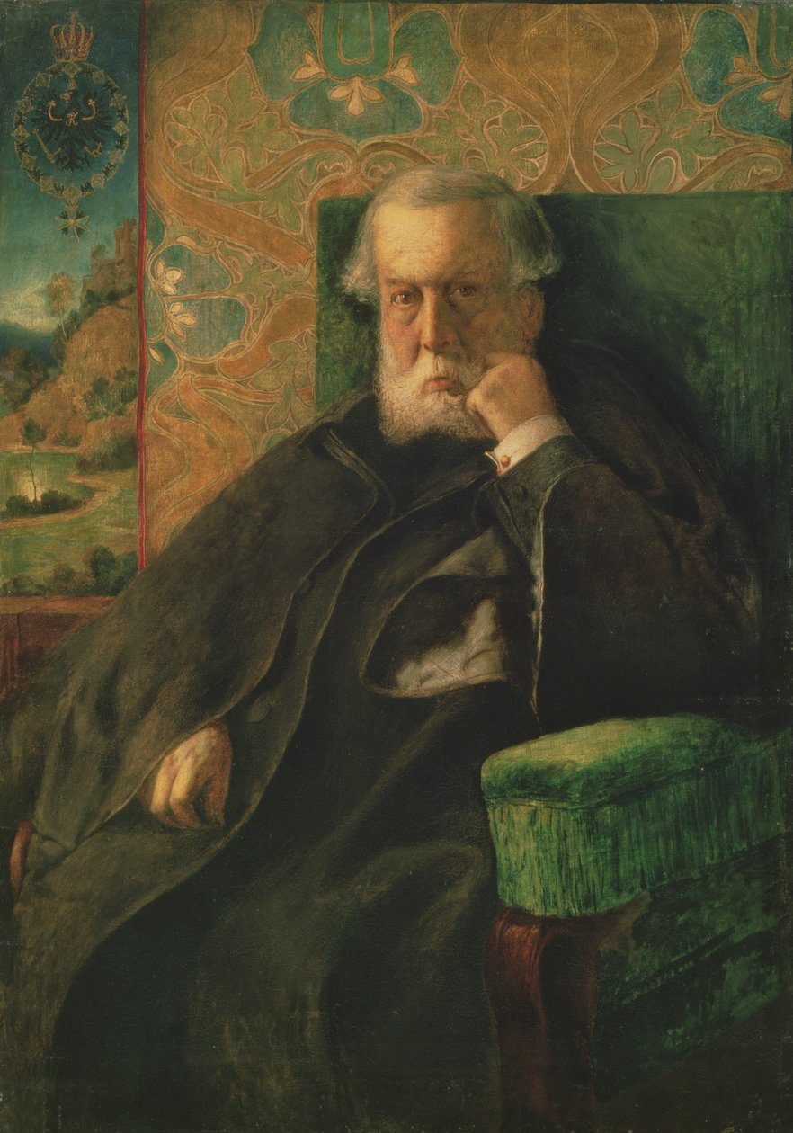 Portrett av Dr. av Meyer av Max Klinger