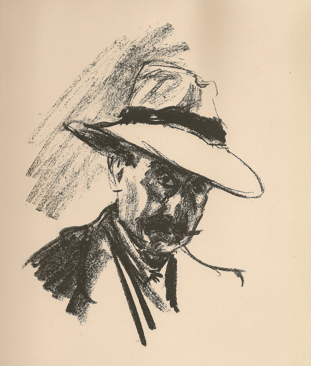 Selvportrett av Max Liebermann av Max Liebermann