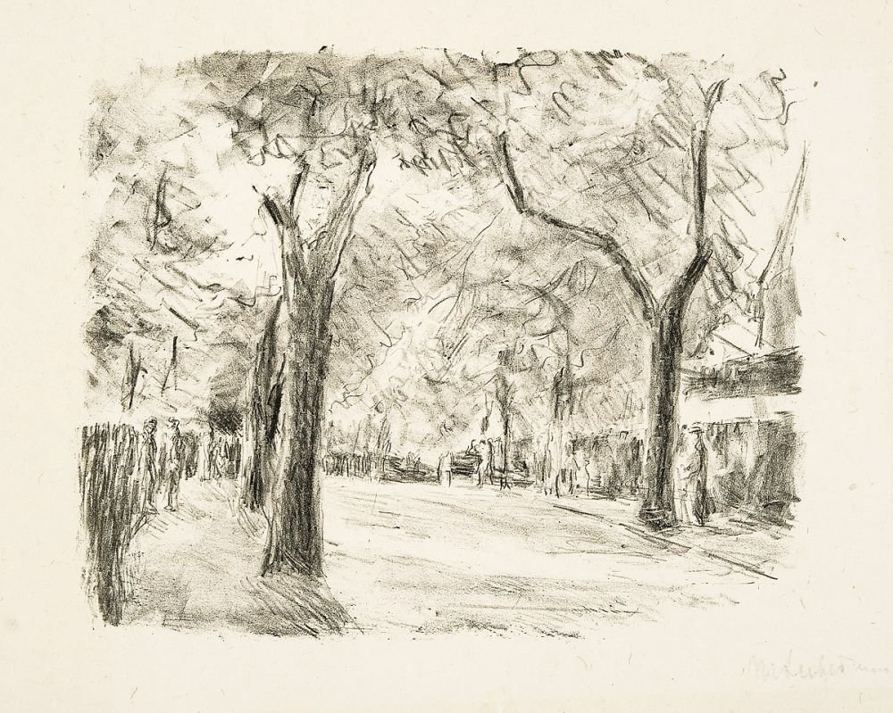 Allee av Max Liebermann