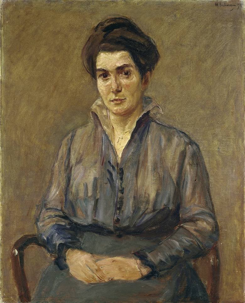 Portrett av Cäcilie Markus av Max Liebermann