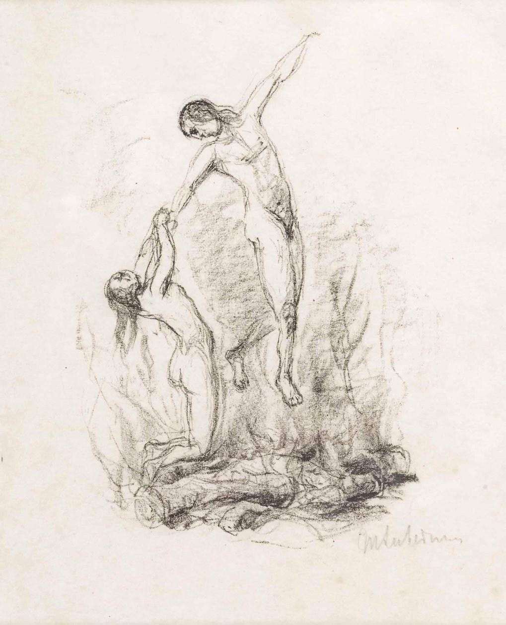 Guden og Bajadere av Max Liebermann