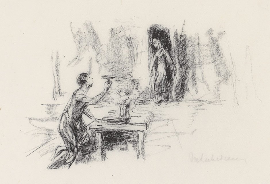 Bruden i Korint av Max Liebermann