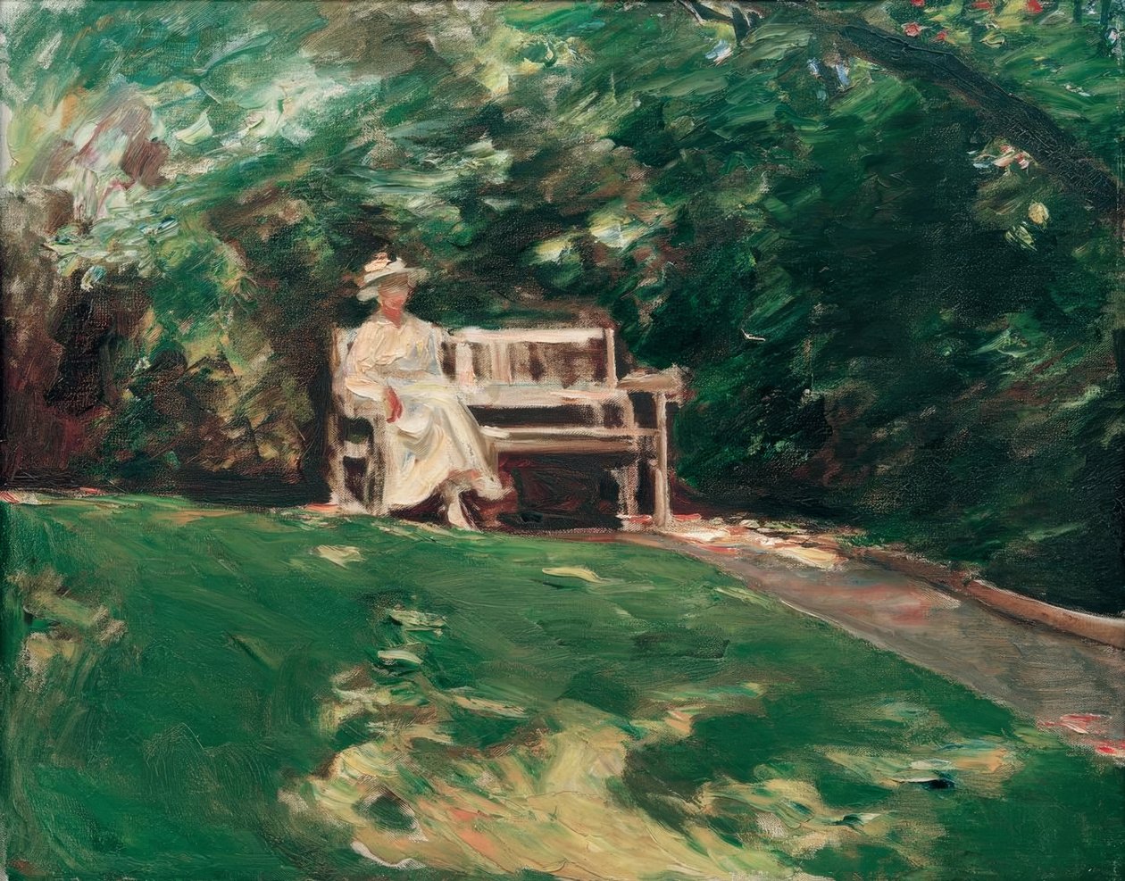 Hagebenken av Max Liebermann