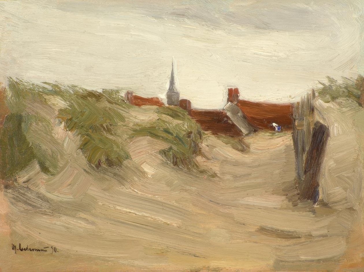 Katwijk sanddyner av Max Liebermann