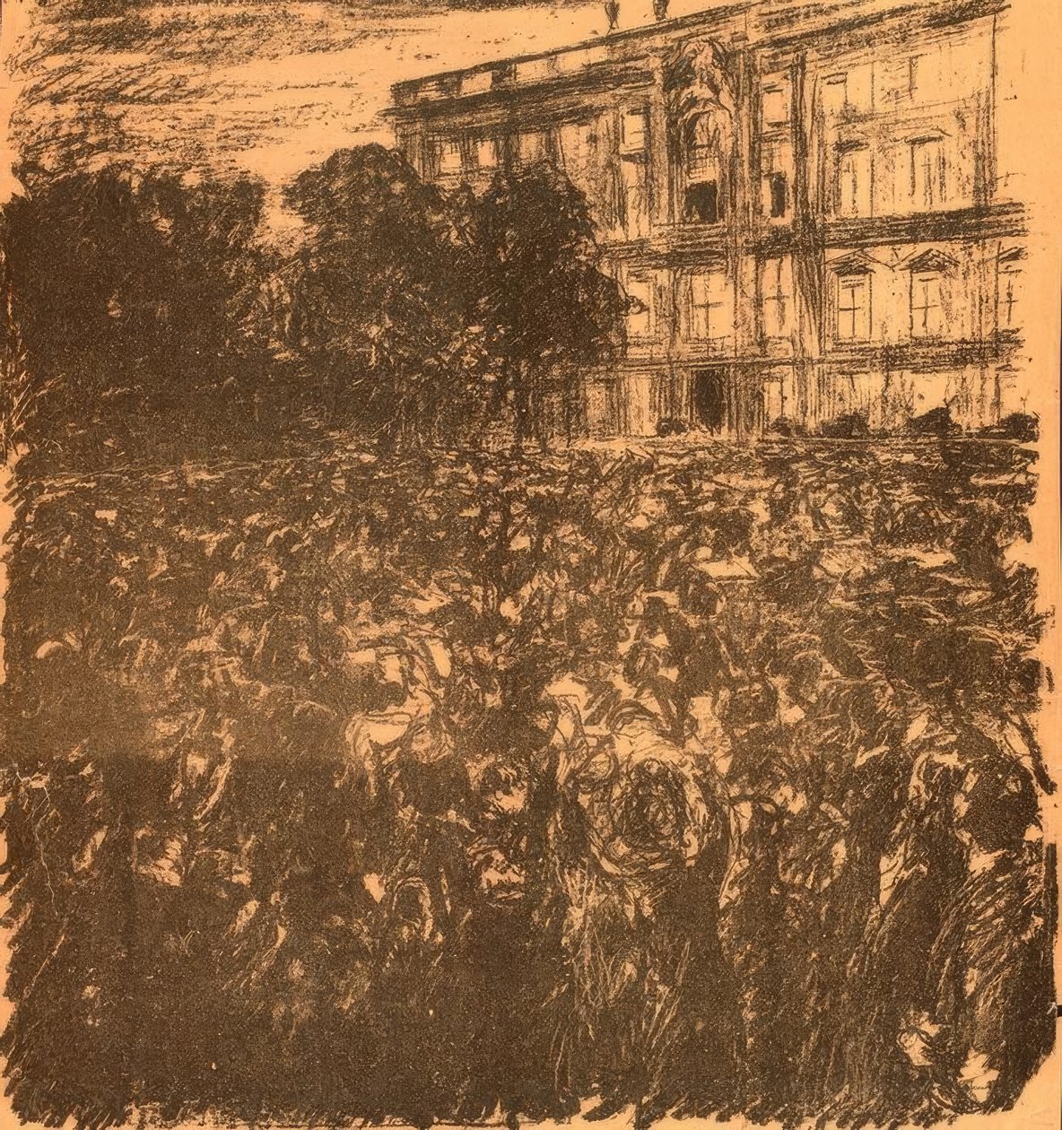 Jeg kjenner ikke noe parti lenger, jeg kjenner bare tyskere av Max Liebermann