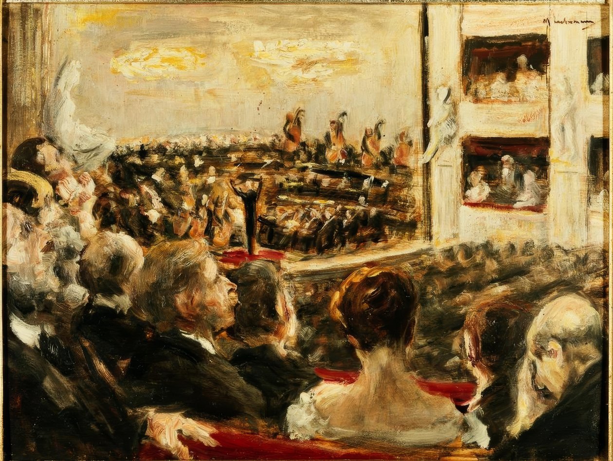 På konsert av Max Liebermann