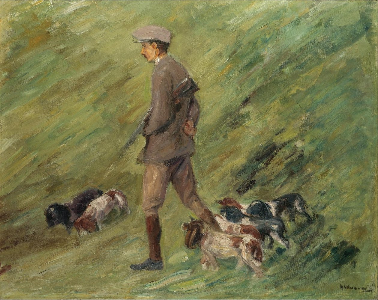 Jeger i sanddynene av Max Liebermann