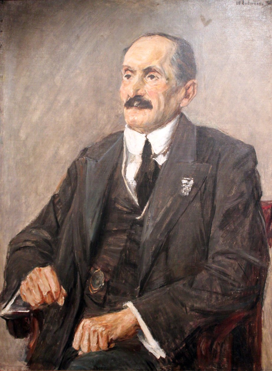 Portrett av Oscar Cassel av Max Liebermann