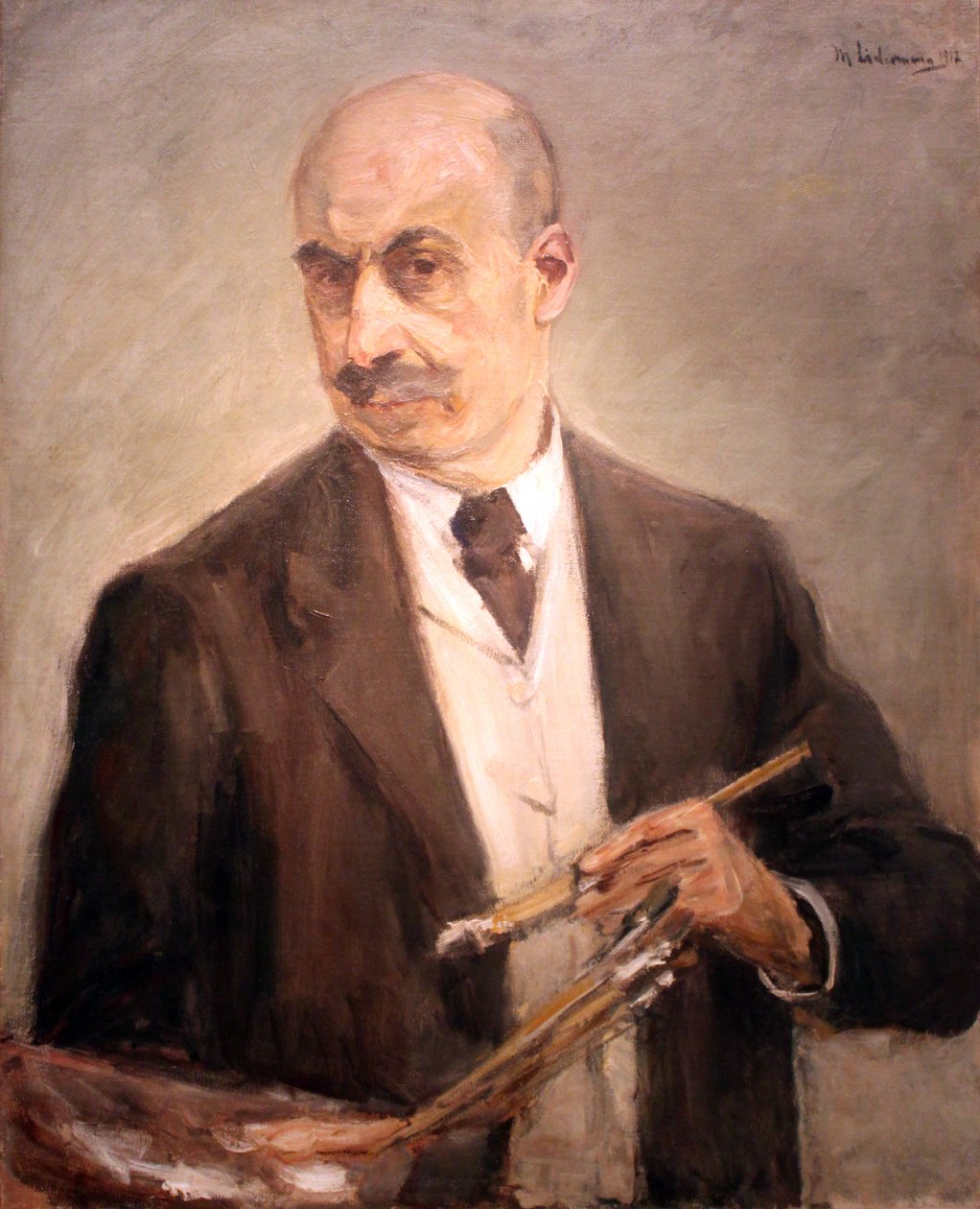 Selvportrett av Max Liebermann