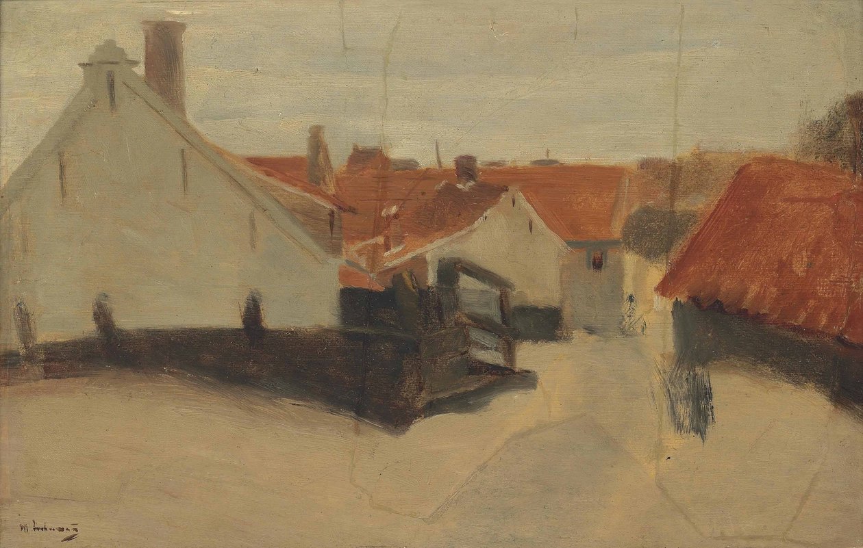 Strasse i Scheveningen av Max Liebermann