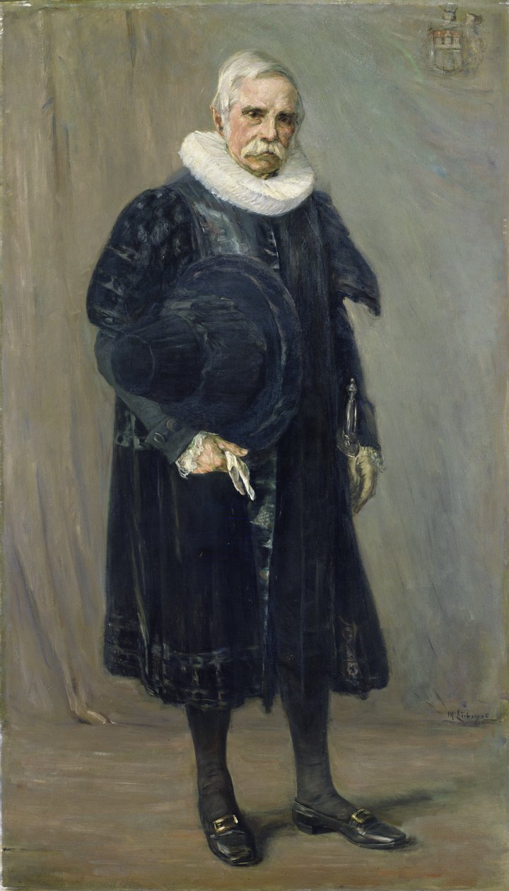 Ordføreren, Carl Friedrich Petersen (1809-92) 1891 av Max Liebermann