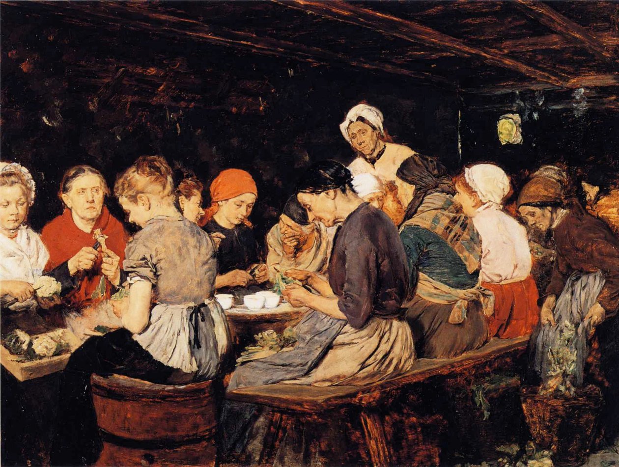 Bevaremakerne av Max Liebermann