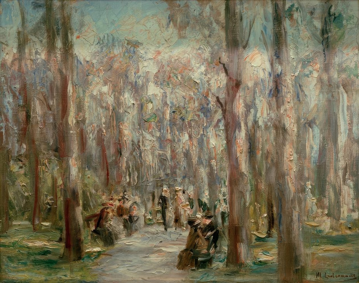 dyrehage av Max Liebermann