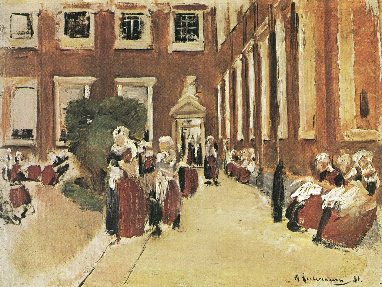 Barnehjem Amsterdam av Max Liebermann