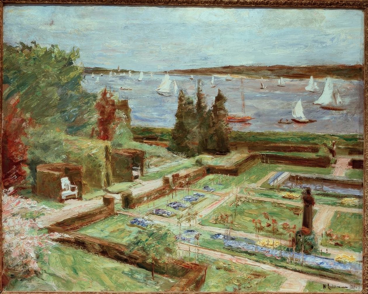 Familien Arnholds Wannsee-hage av Max Liebermann