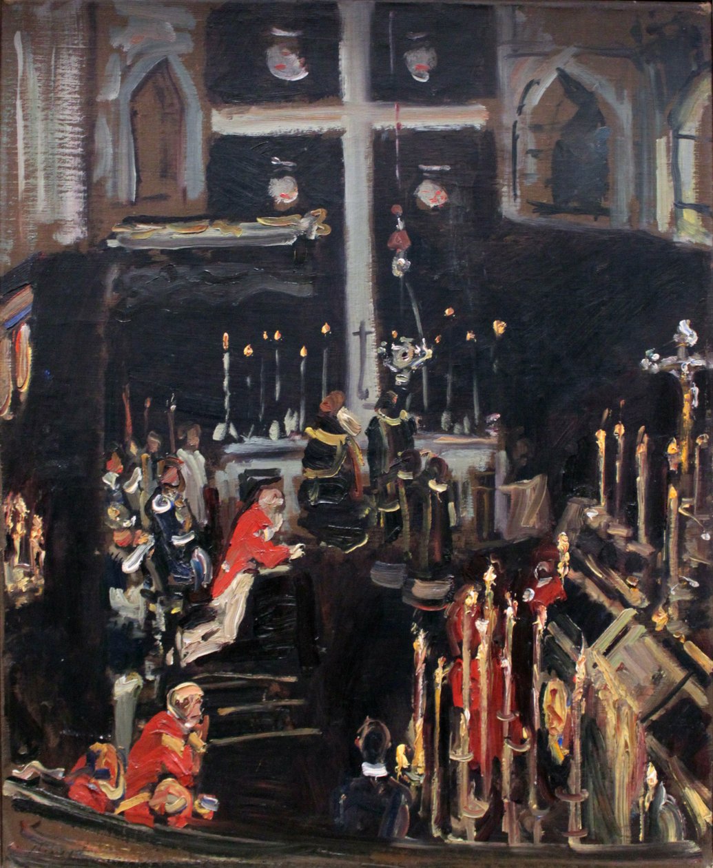 Requiem for St. GeorgsknightsnTysk: Soulmasse fra St. George Knights av Max Slevogt