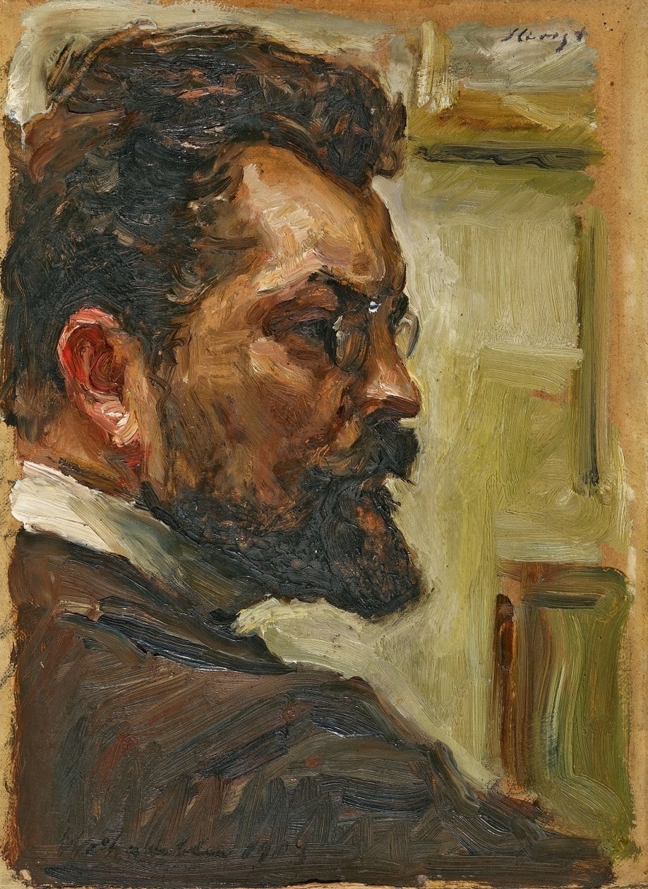 Selvportretter av Max Slevogt