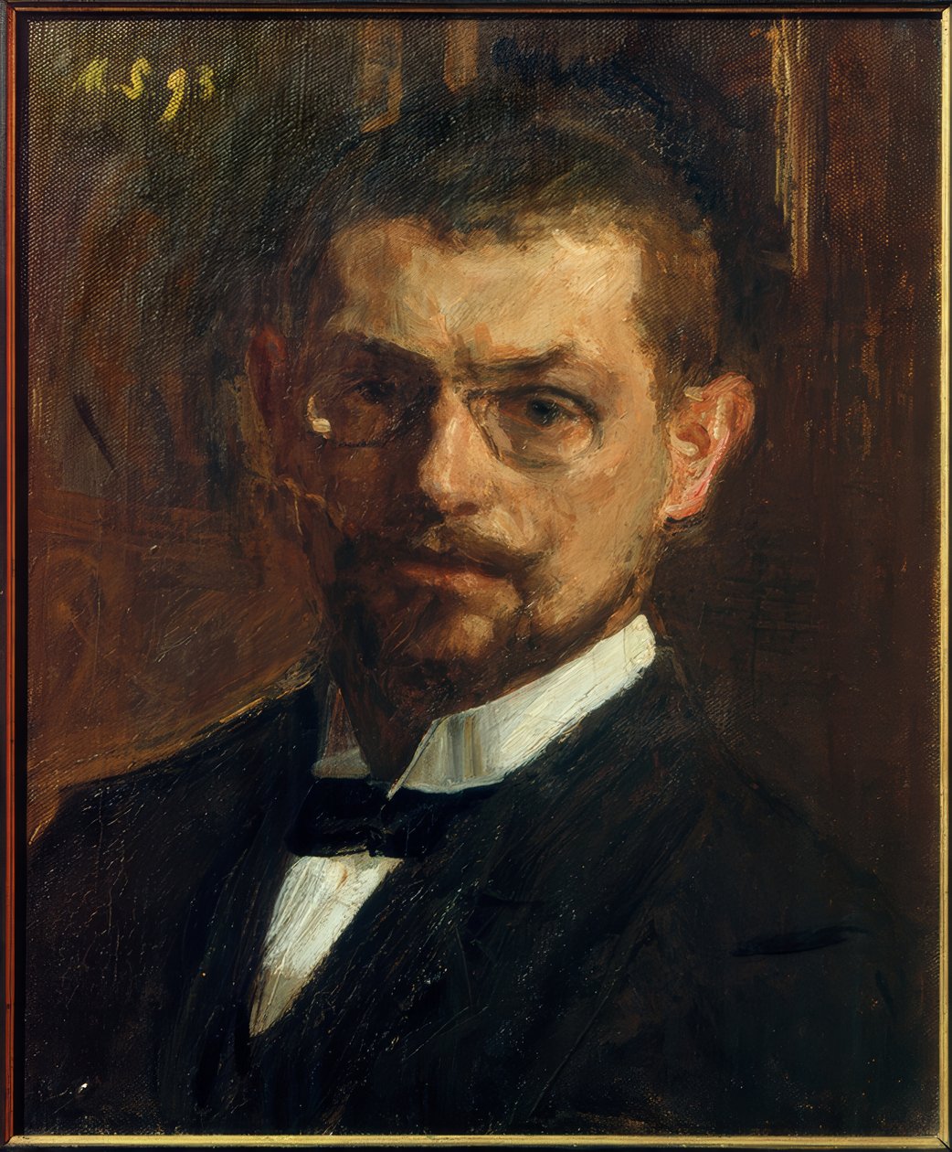 Selvportrett av Max Slevogt