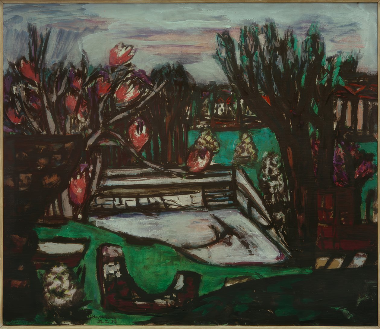 Alter Svømmebasseng av Max Beckmann