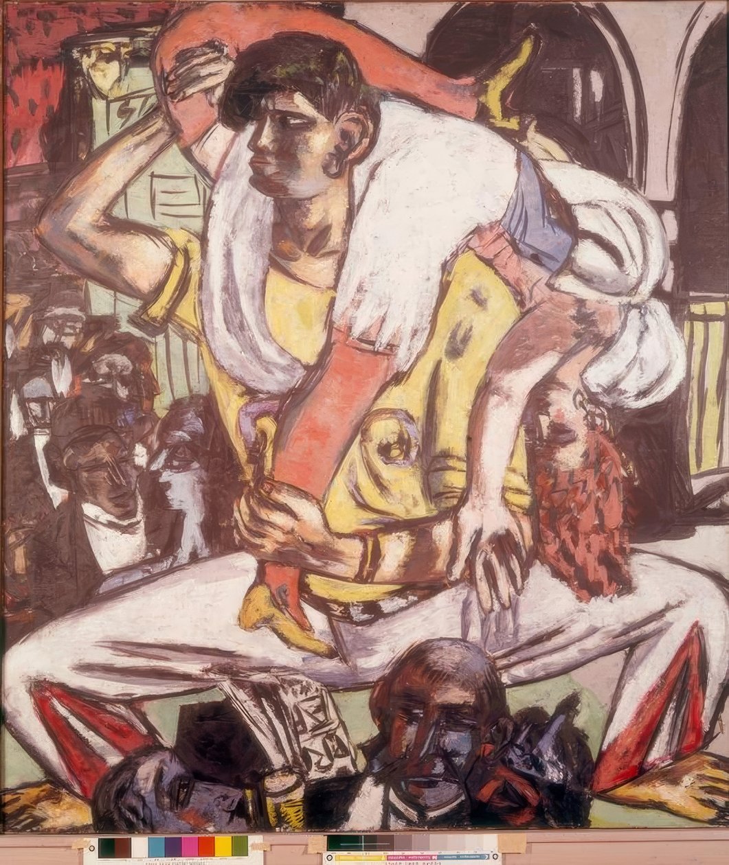 Apachentanz av Max Beckmann