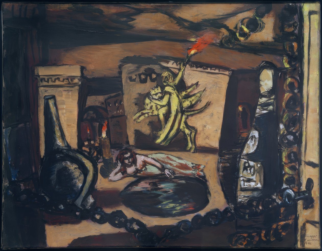 Apollo av Max Beckmann