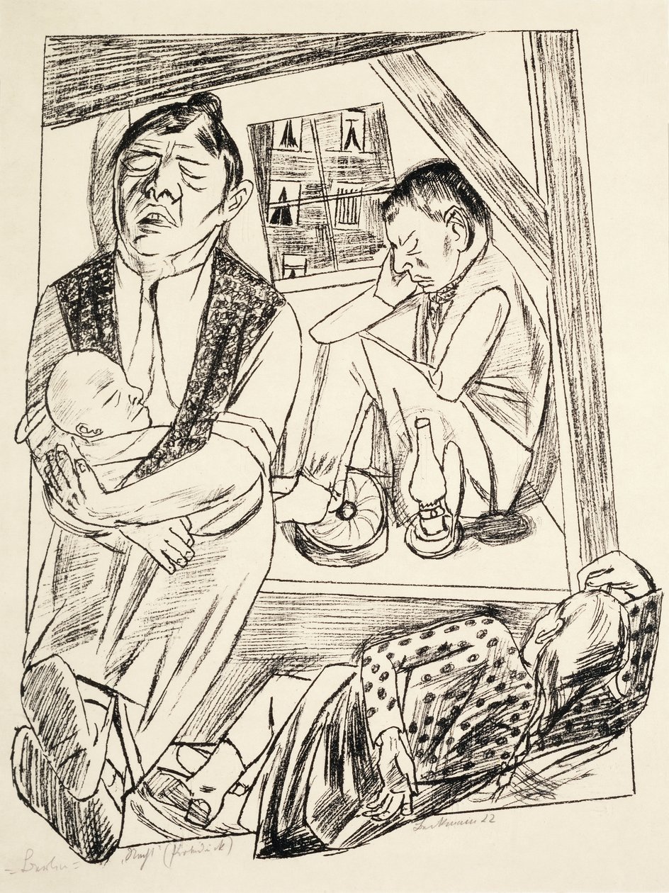 Om natten av Max Beckmann