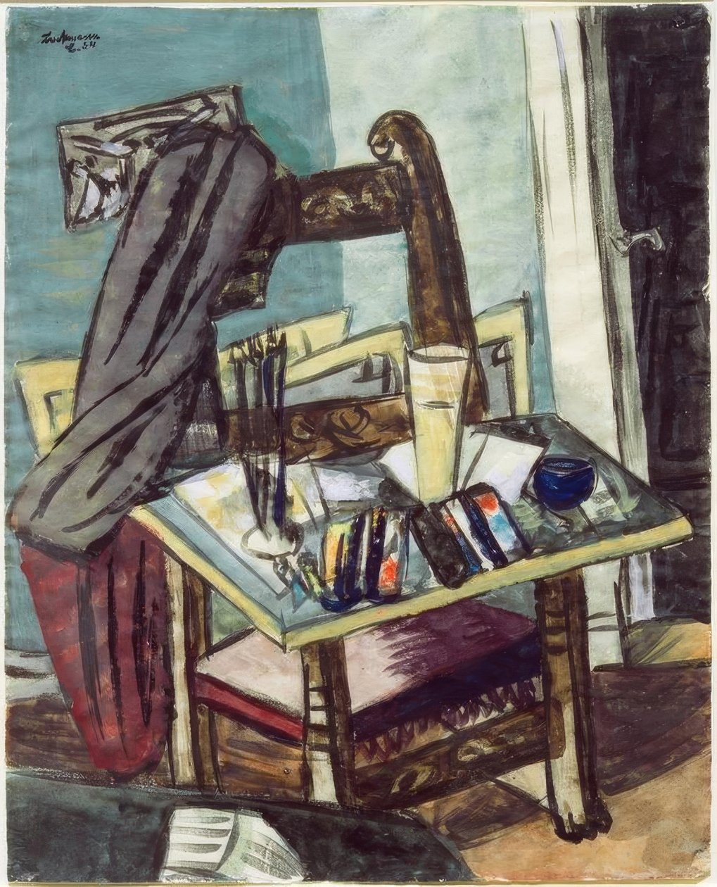 Atelier av Max Beckmann