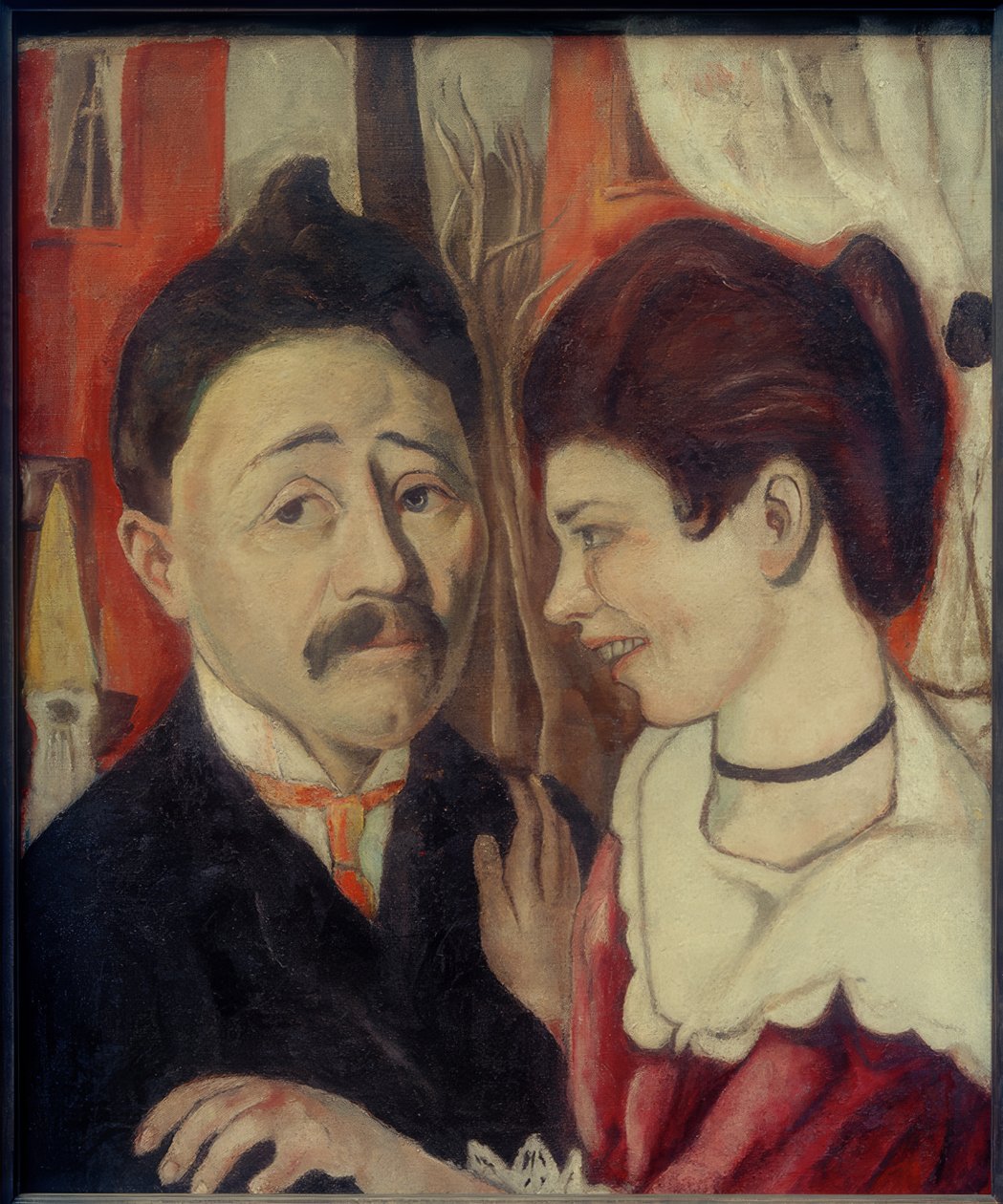 Portrett av ekteparet Carl av Max Beckmann