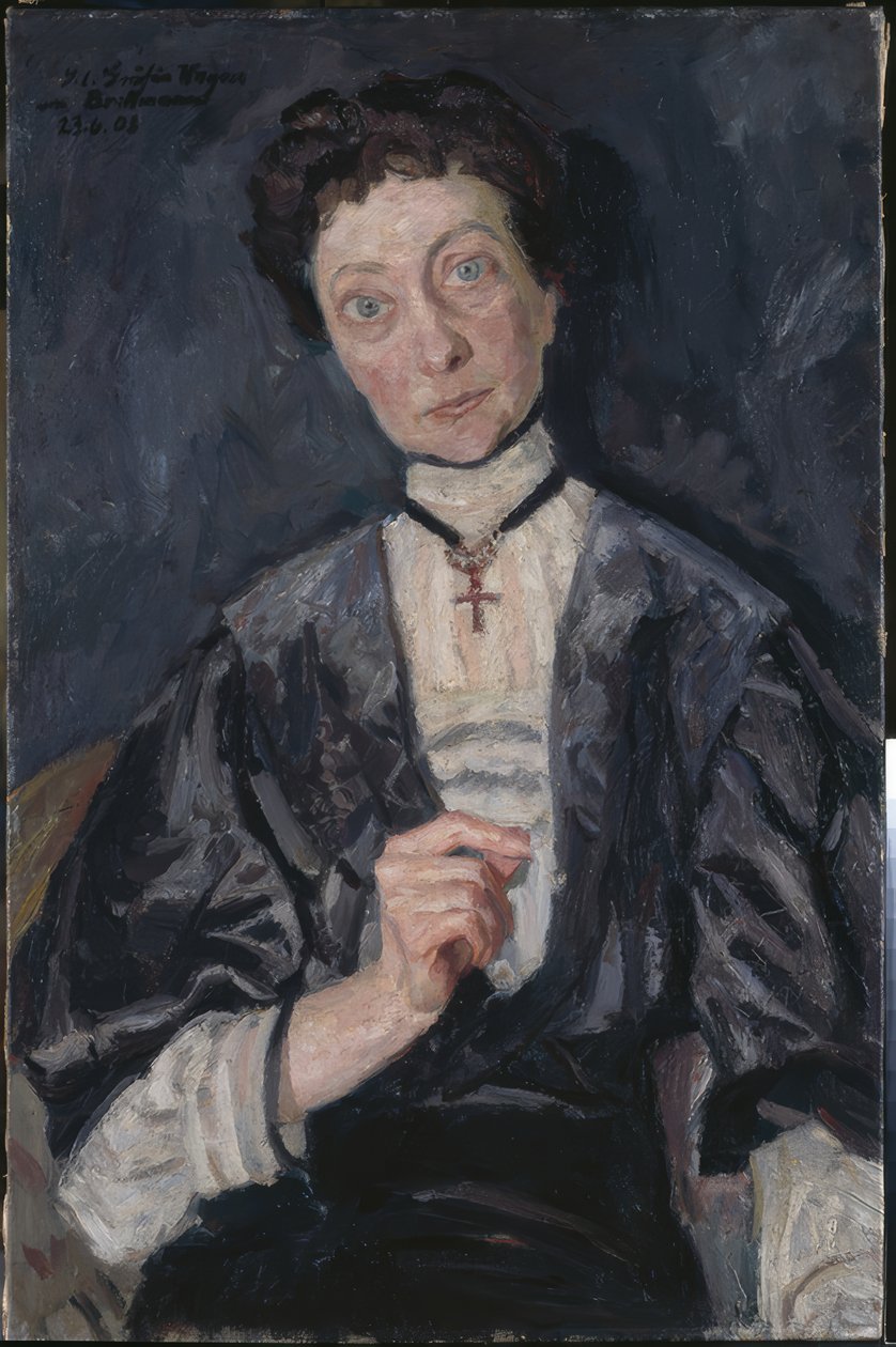 Portrett av grevinne S. vom Hagen av Max Beckmann