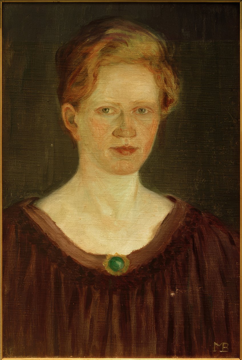 Portrett av søsteren av Max Beckmann