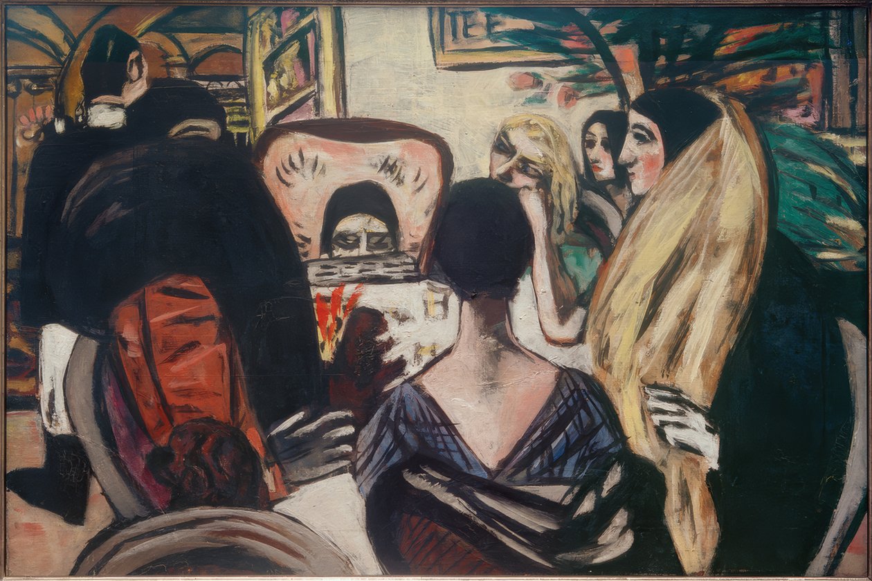 Claridge I av Max Beckmann