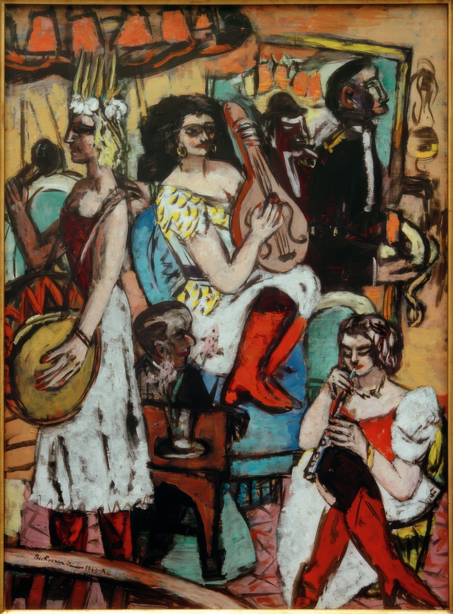 Damenkapelle av Max Beckmann