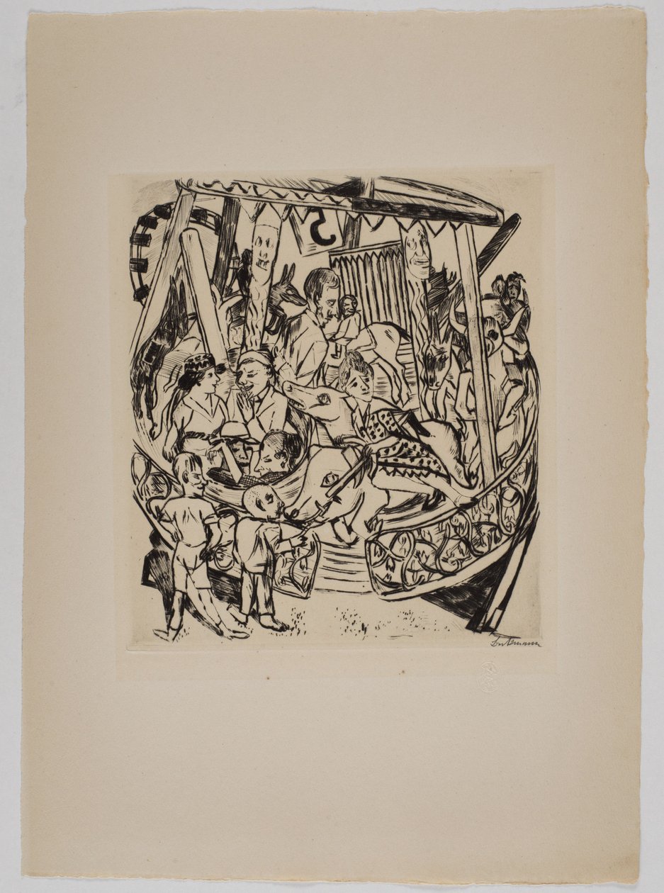 Karusellen av Max Beckmann