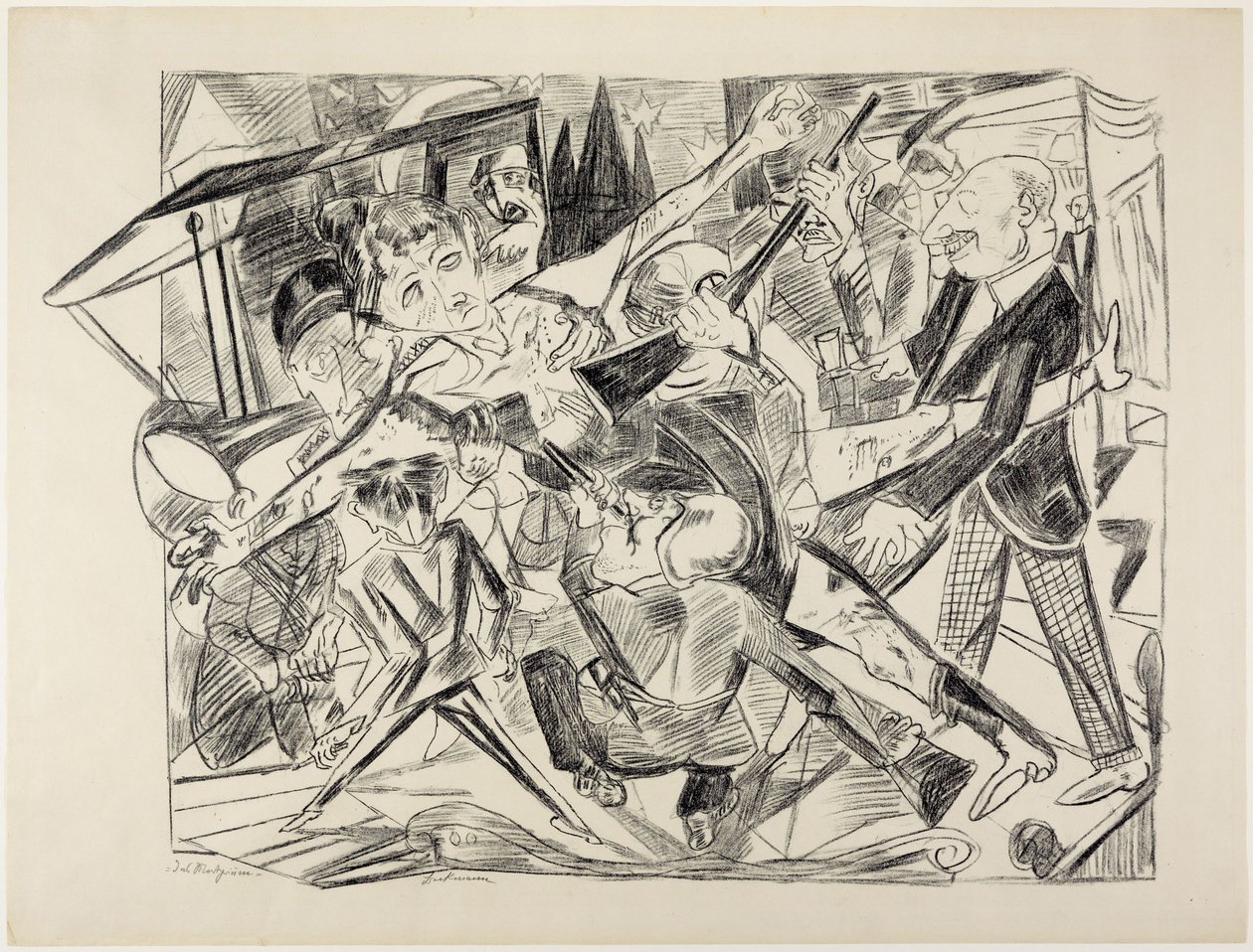 Martyriet av Max Beckmann