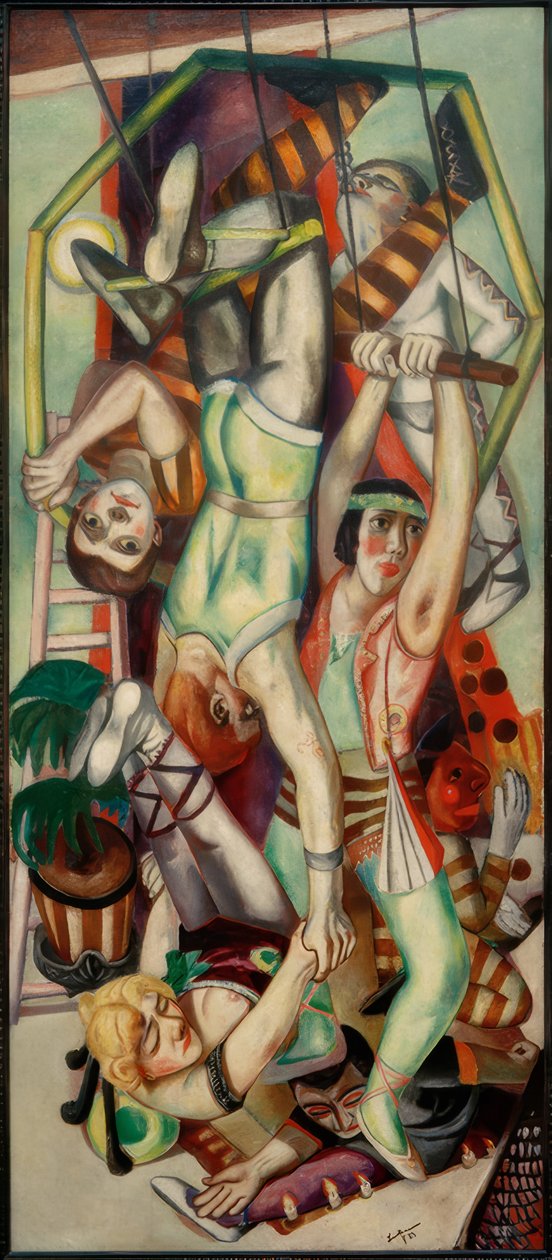 Trapeset av Max Beckmann