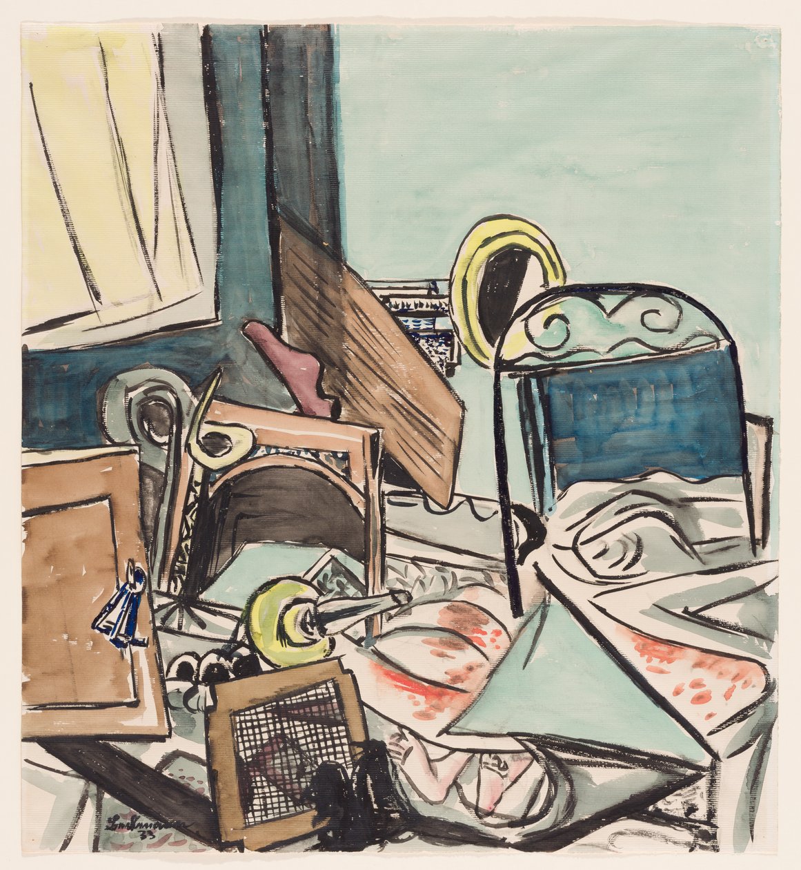 Mordet av Max Beckmann
