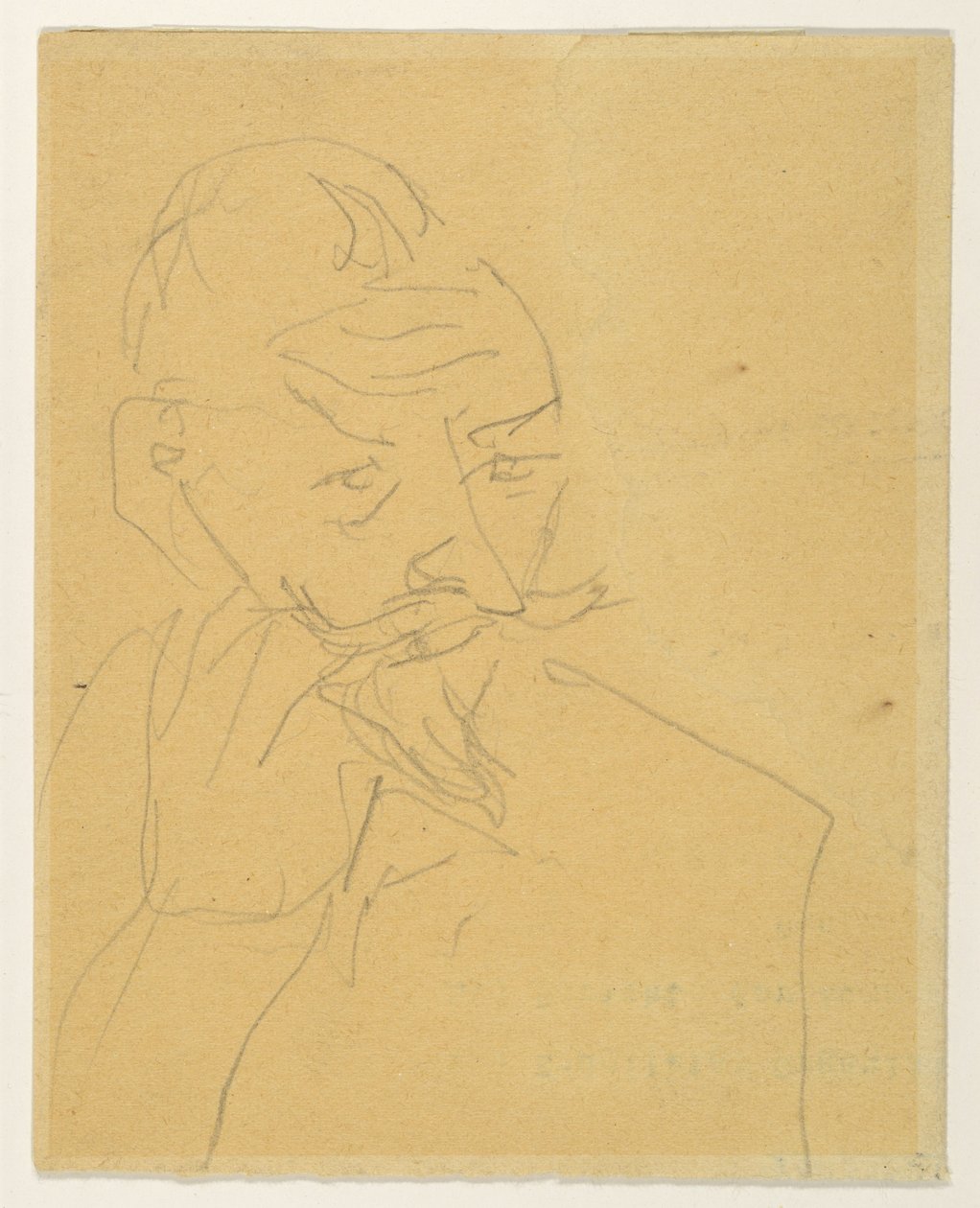 Der Spiritist Albert von Schrenck-Notzing av Max Beckmann