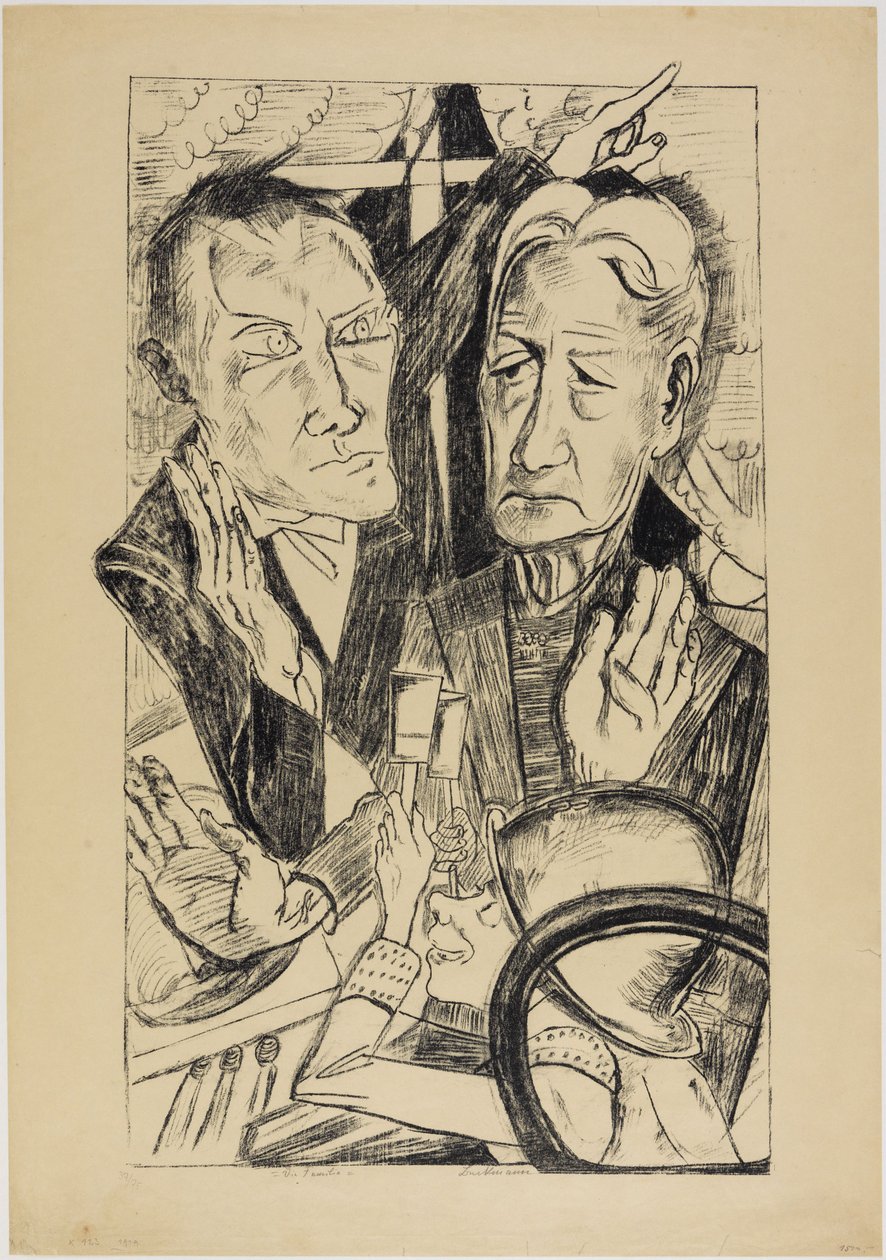 Familien (familien Beckmann) av Max Beckmann