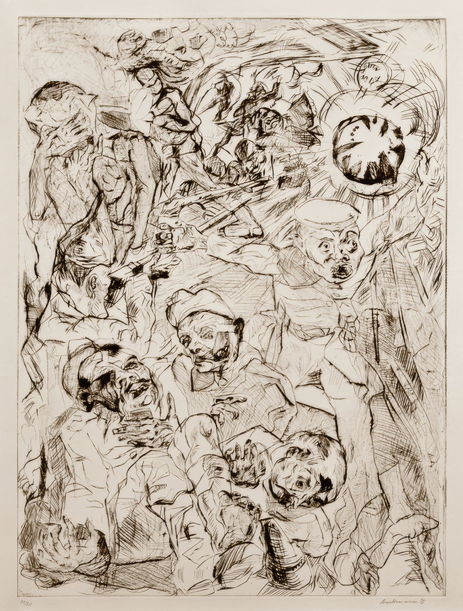 Granaten av Max Beckmann
