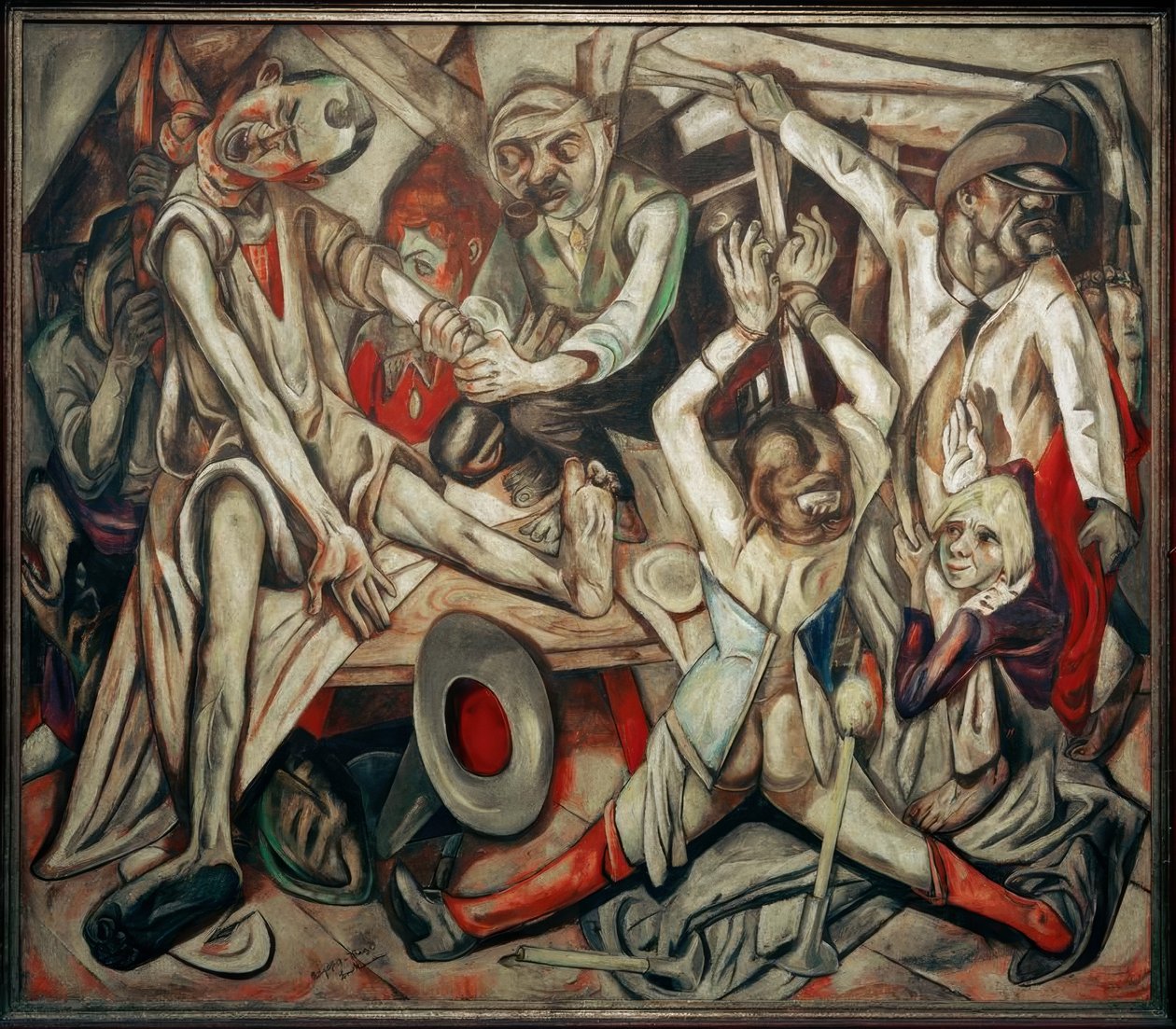 Natten av Max Beckmann